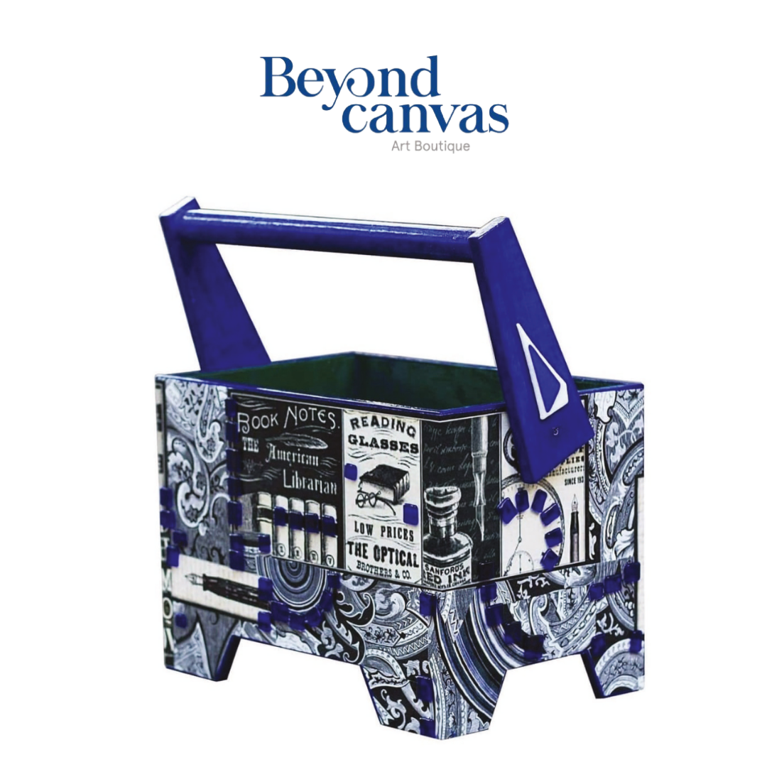 trolly Beyond Canvas Art Boutique-Mish Mash basket